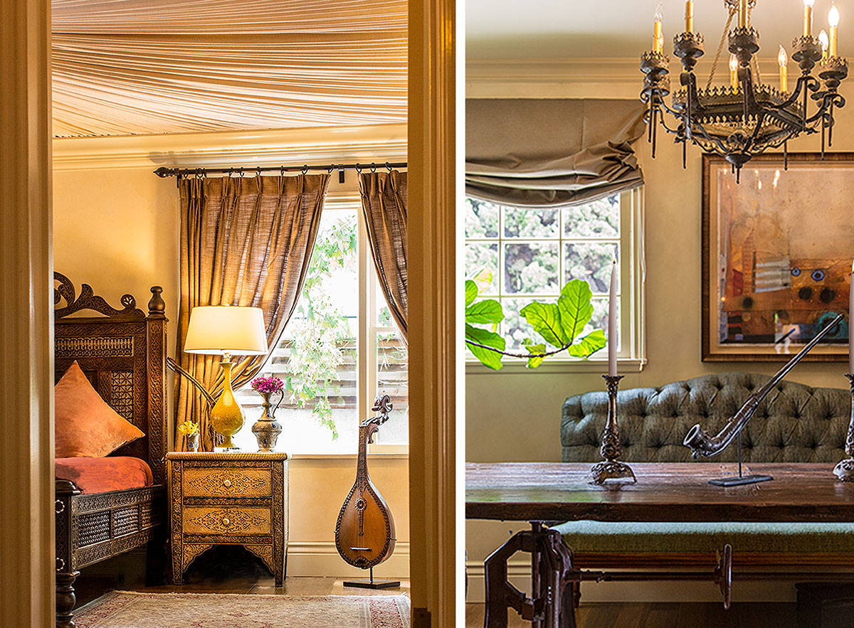 Moroccan interior design by Kim Colwell, Los Angeles.