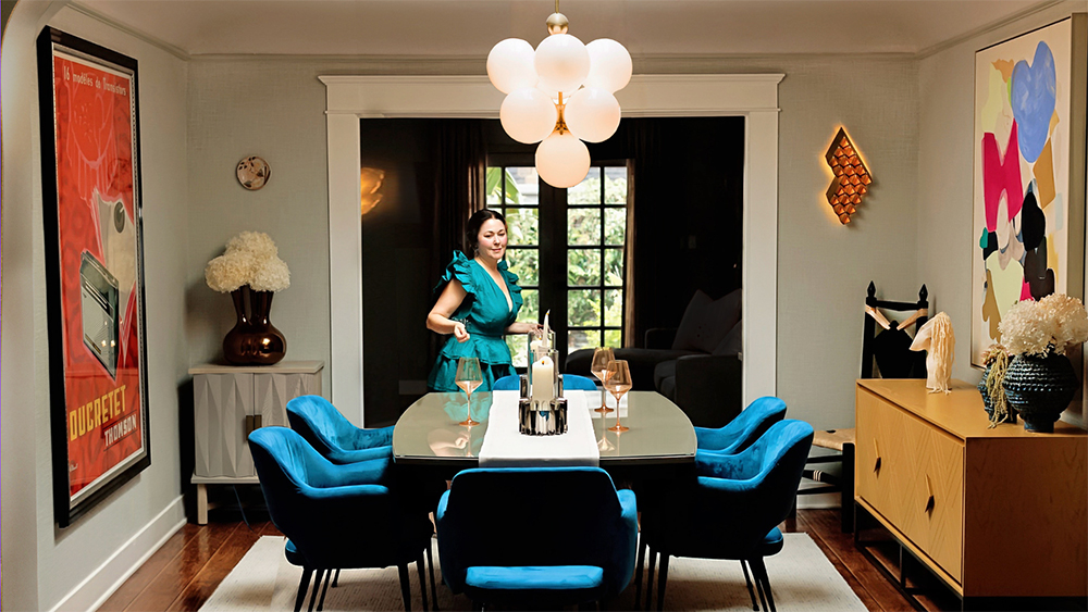 Los Angeles interior designer, Kim Colwell. 