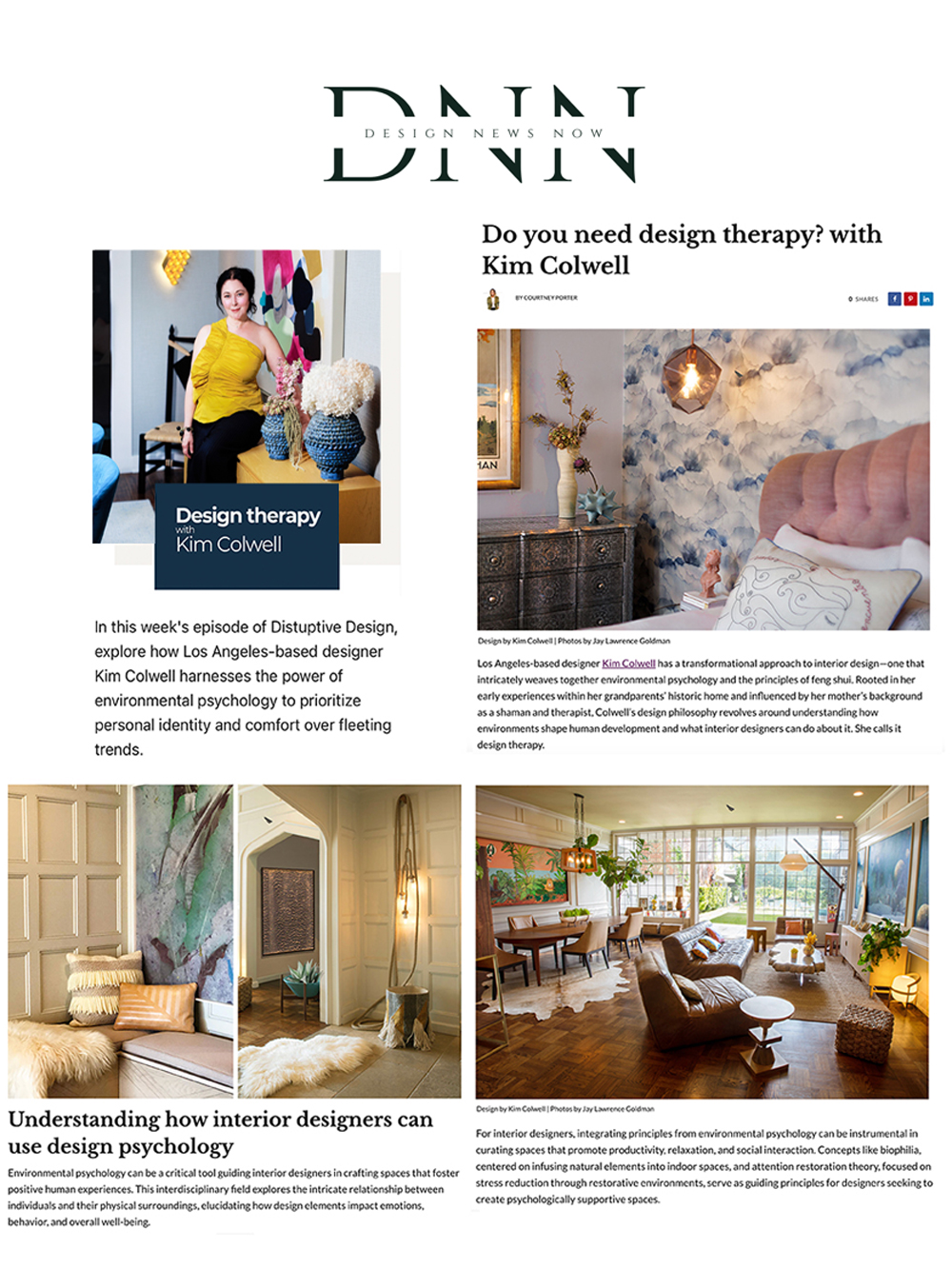 Design News Now interview with Kim Colwell and editor in chief Courtney Porter. 