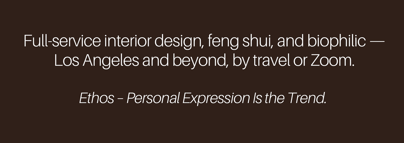 Kim Colwell Design Ethos, Personal Expression is the Trend. 